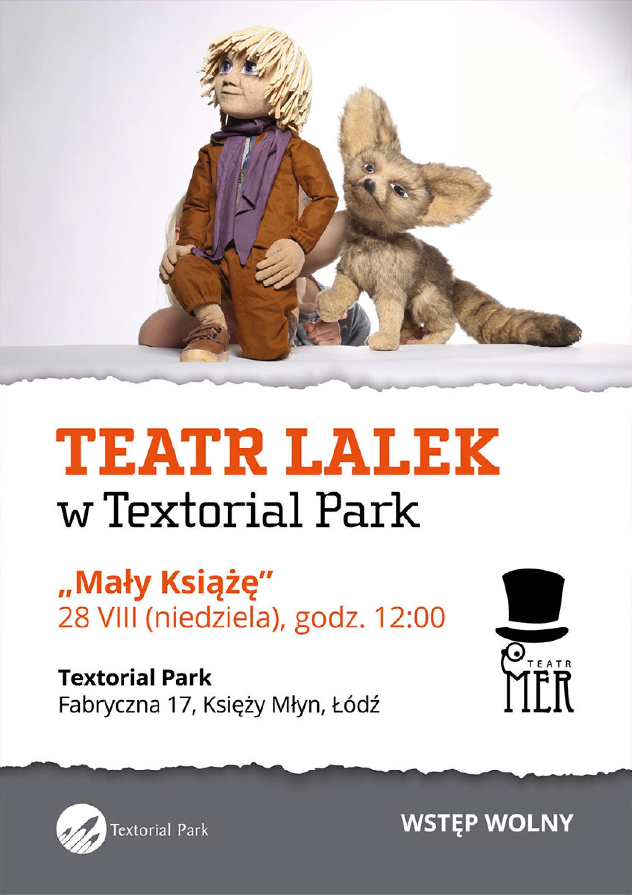 Spektakl „Mały Książę” 28 sierpnia w Textorial Park