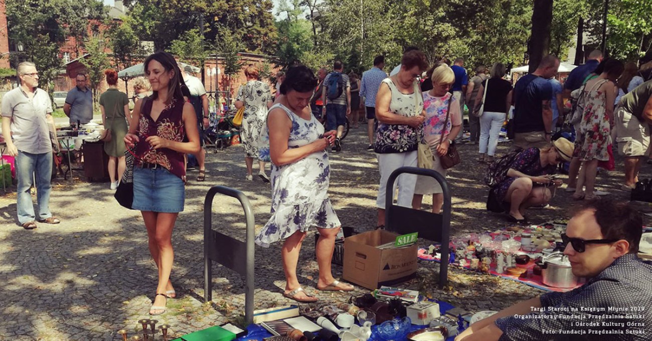 Stacja Księży Młyn - targ staroci, rękodzieła i sztuki użytkowej